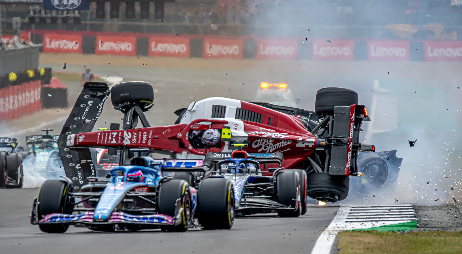 Zhou Guanyu - Alfa Romeo, Silverstone, 2022